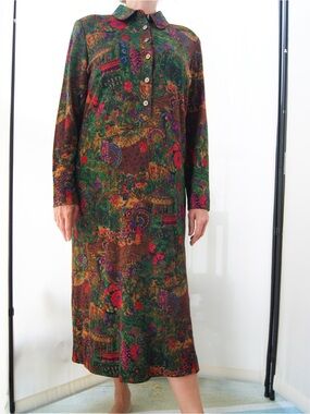 VINTAGE button down dress from the Korean brand Lee Wonjae